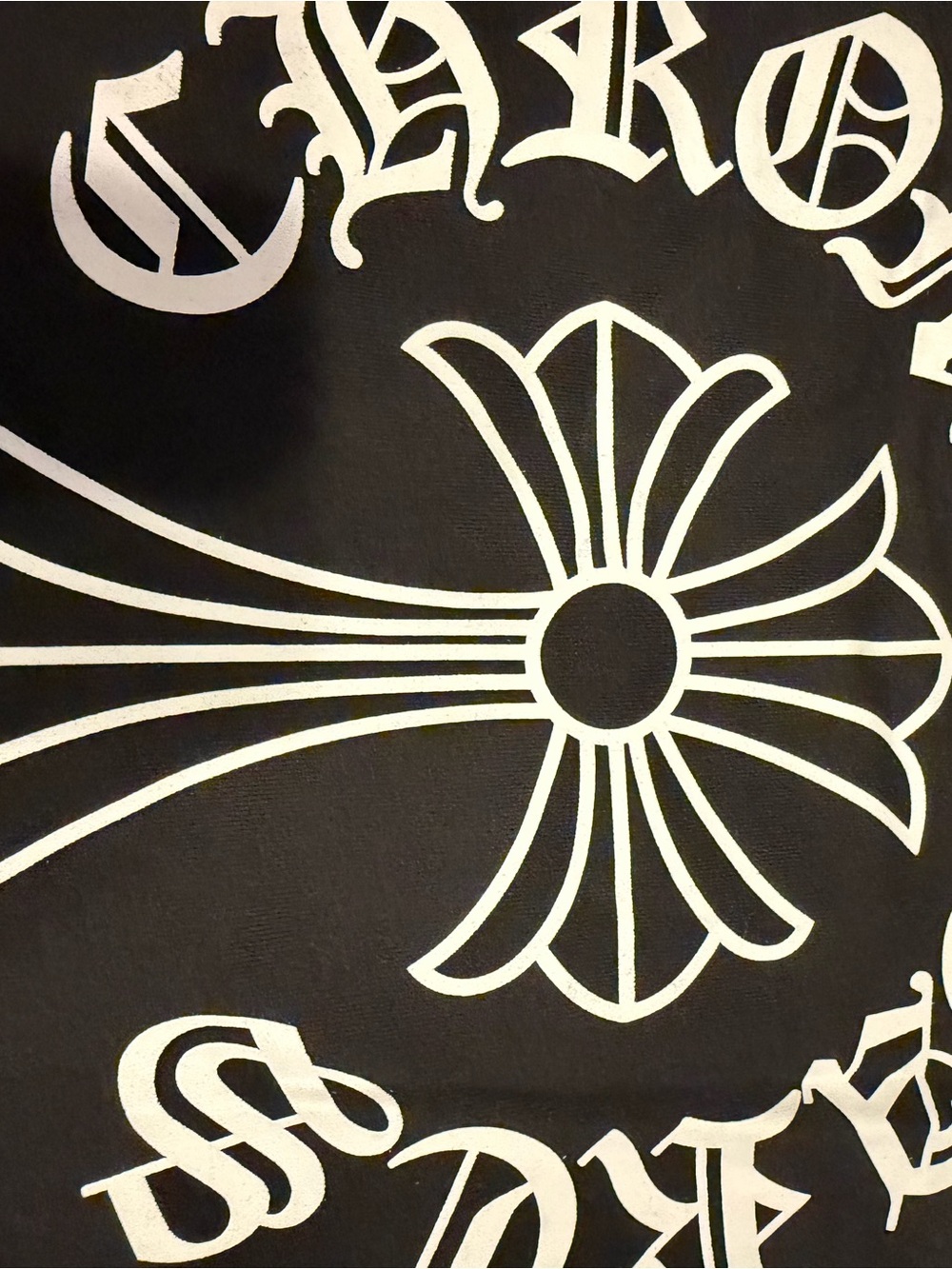 Comme des Garçons Black and White Logo Tag Tee
